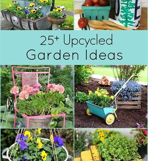 Creative DIY Projects for Upcycling Garden Decor