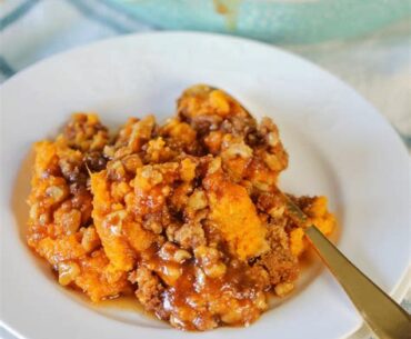 Old Fashioned Sweet Potato Casserole